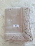 KNIT  BLANKET |OAK