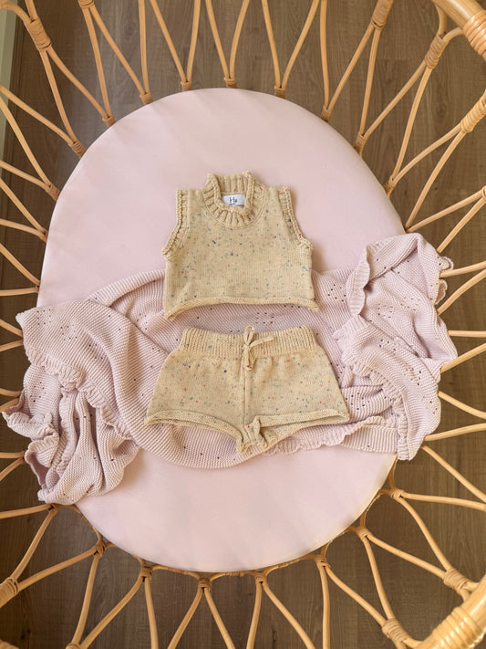 SPECKLED SET| BEIGE