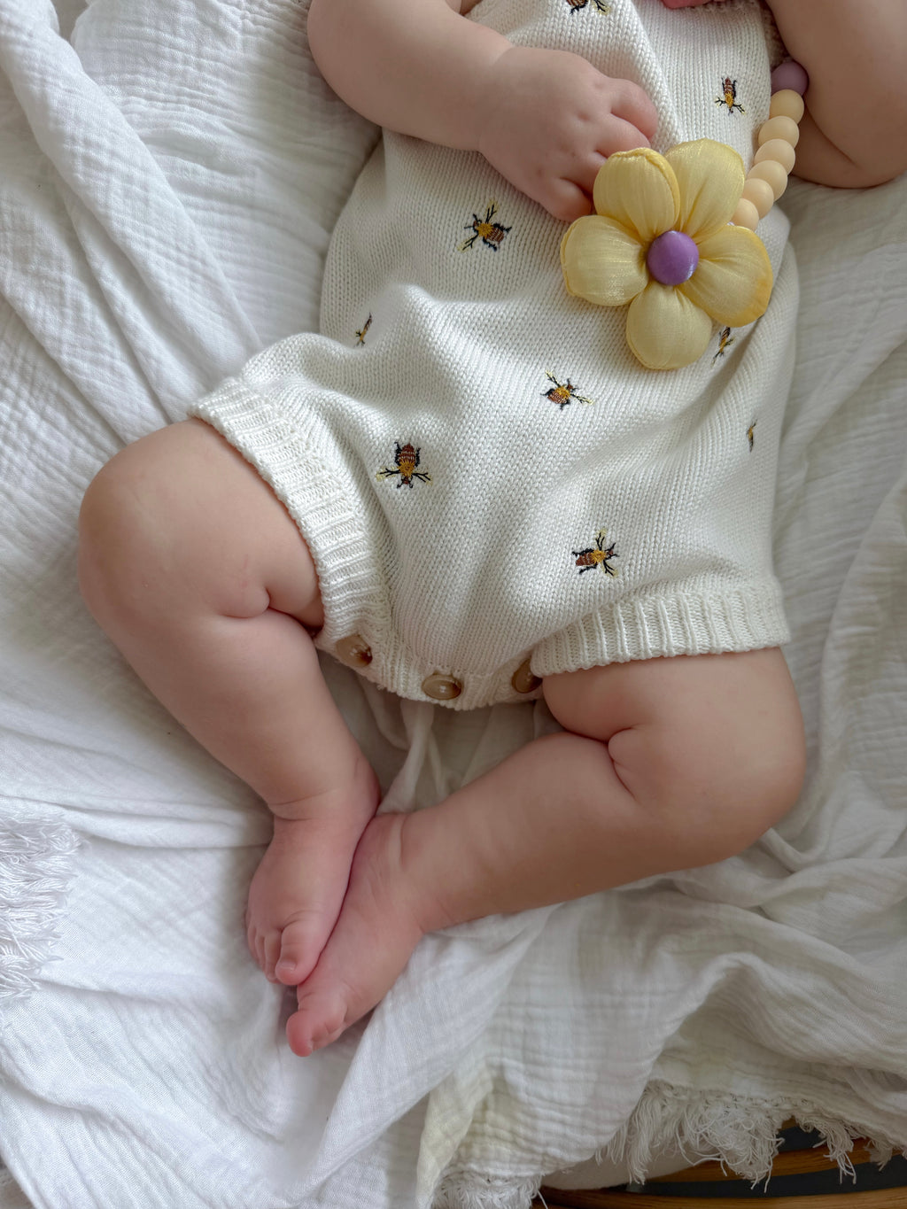KNIT ROMPER | HONEY B