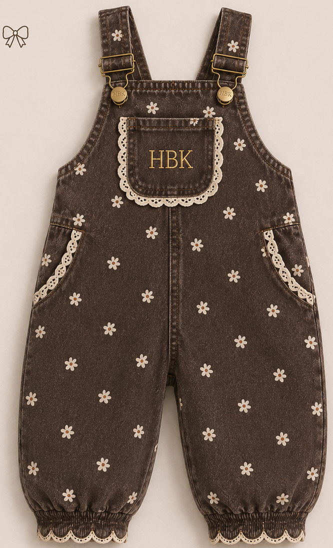 Pre - order Coco Bloom Overalls
