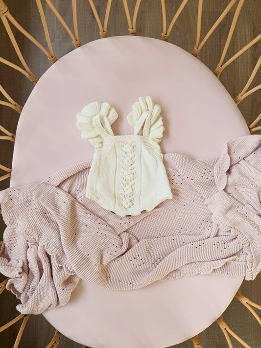 FLORAL DREAM ROMPER | CREAM