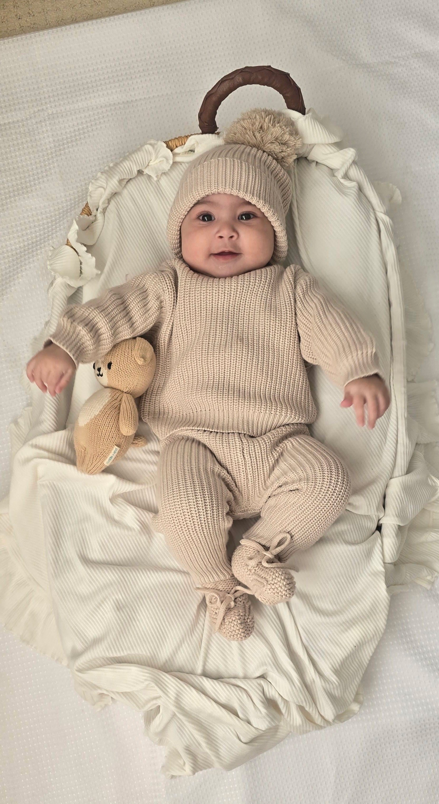 KNITTED PANTS| OAT