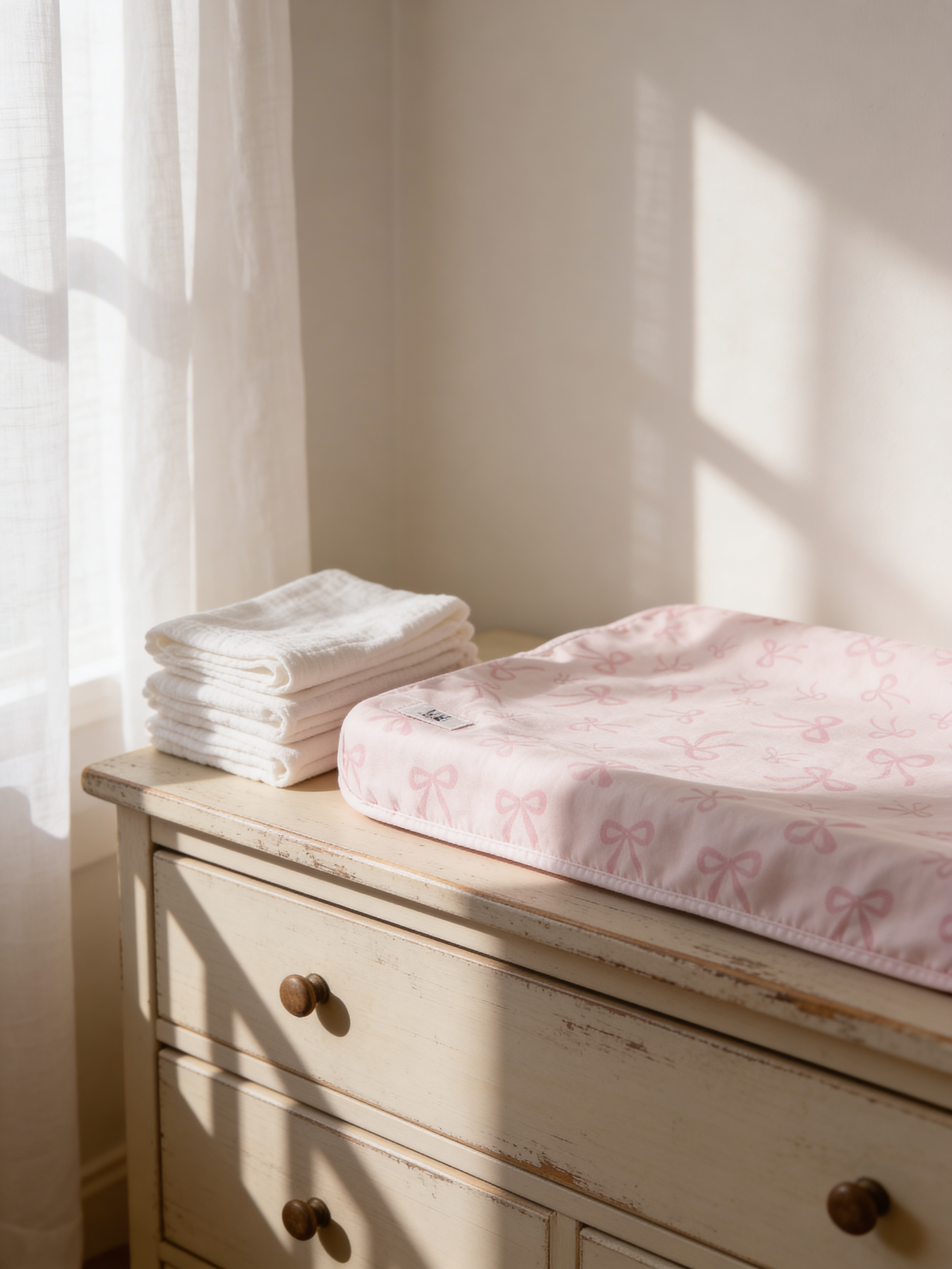 BAMBOO COTTON CHANGE MAT | BOWS