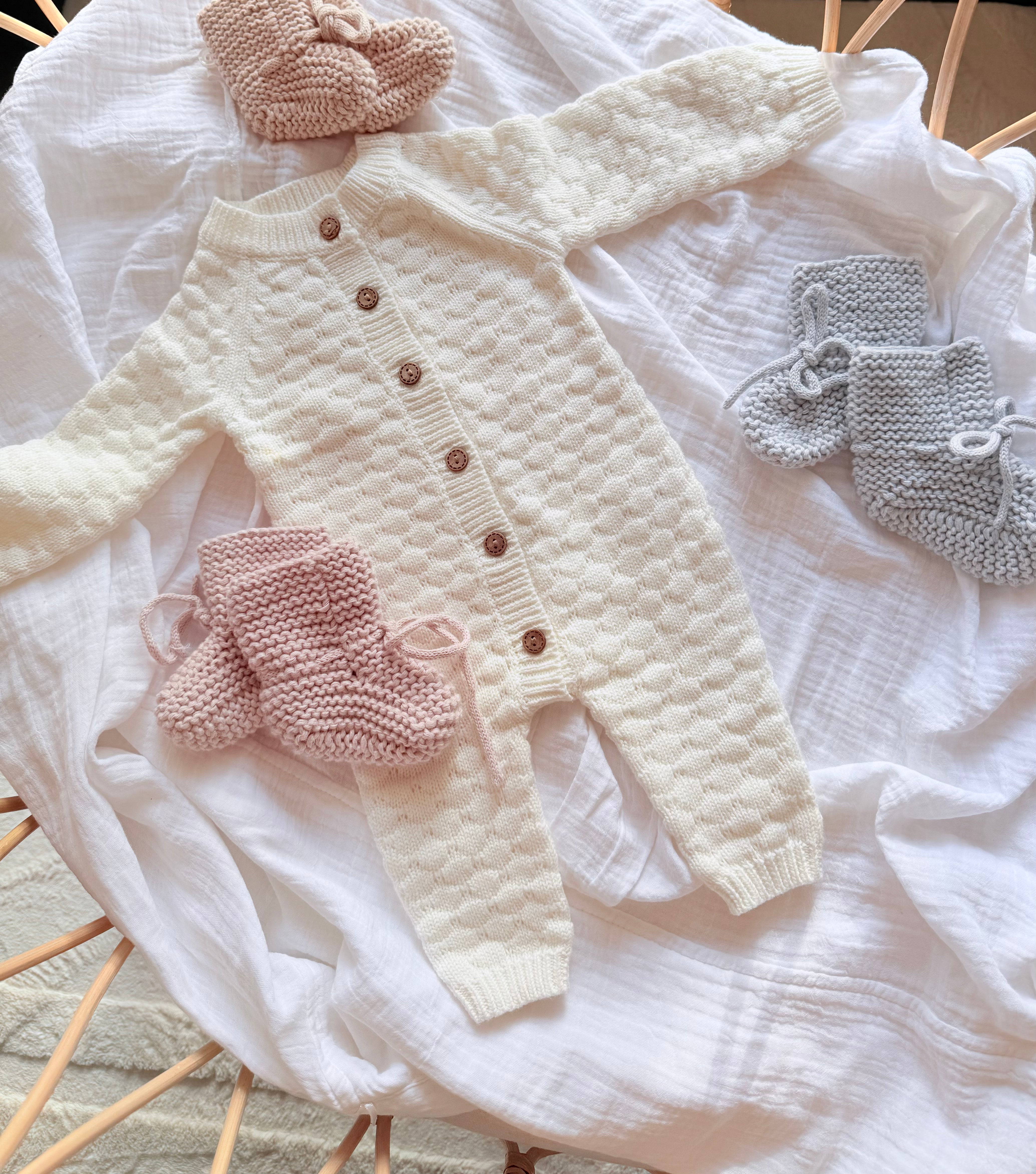 Dreamy Quilted Knit Romper