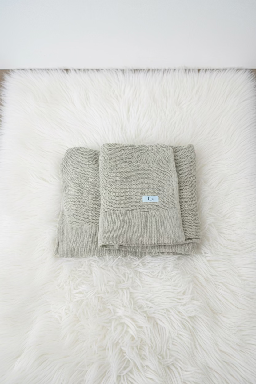 Knit Blanket | Chestnut