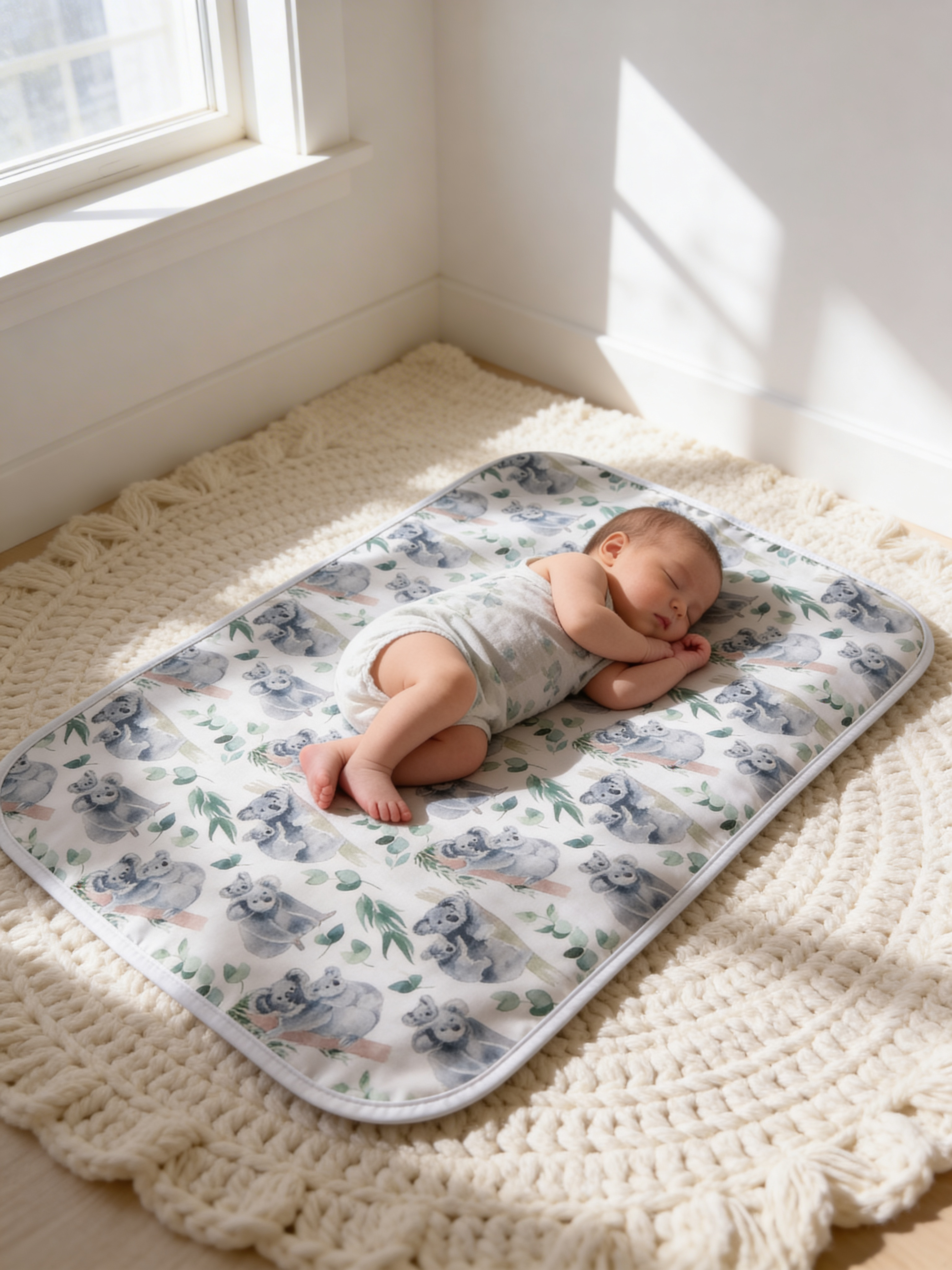 BAMBOO COTTON CHANGE MAT | AUSTRALIANA