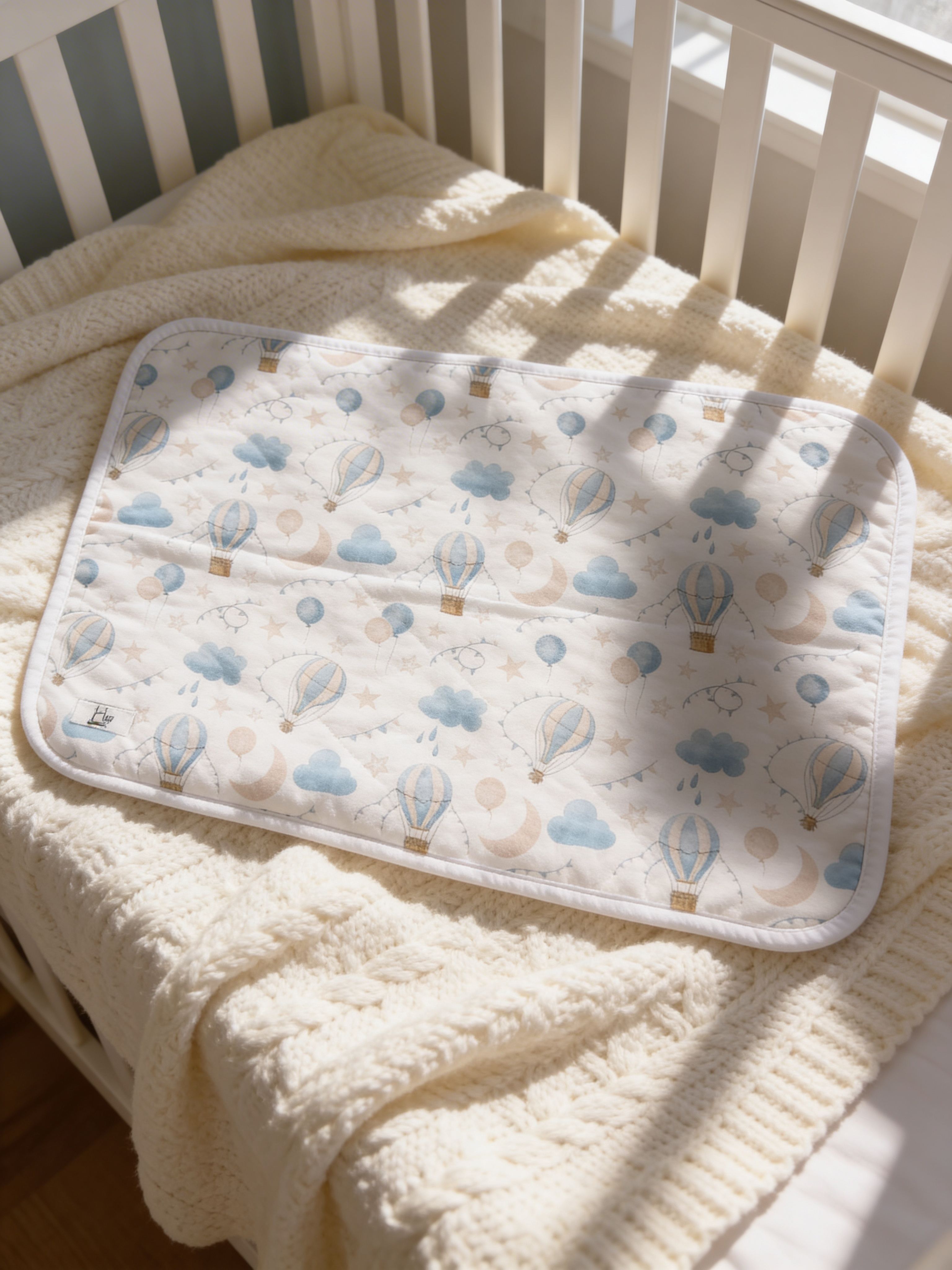 BAMBOO COTTON CHANGE MAT | UP & AWAY